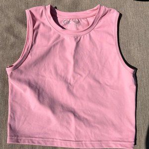 Zyia high neck cropped tank